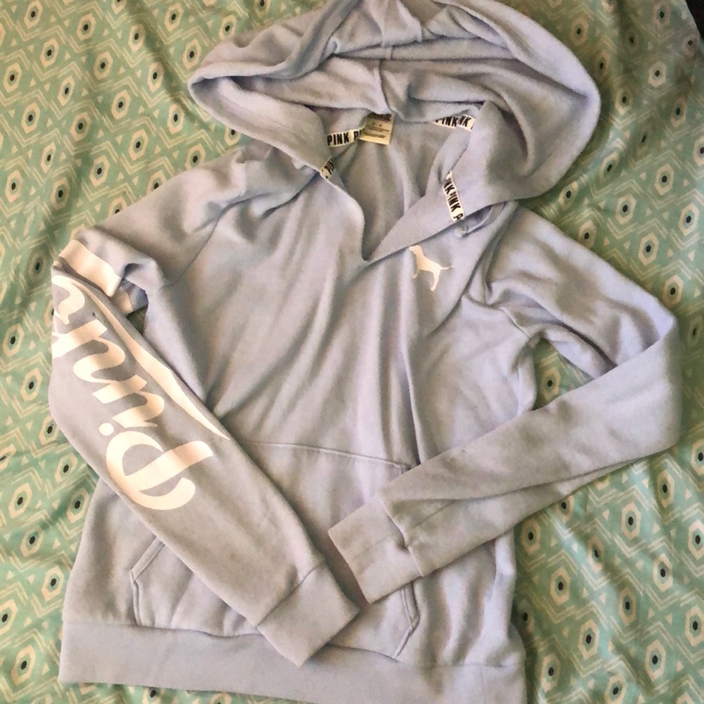 VS pink hoodie